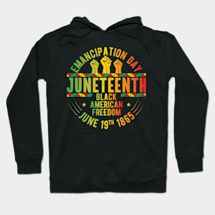Juneteenth Men Black King Nutritional Facts Freedom Day Emancipation day Juneteenth Hoodie